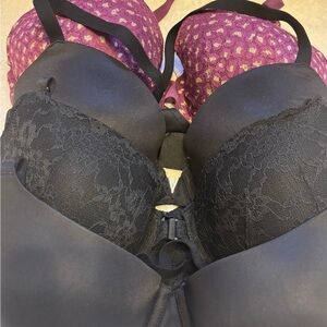 Victoria Secret/PINK 38D/36DD lightly lined bra bundle
